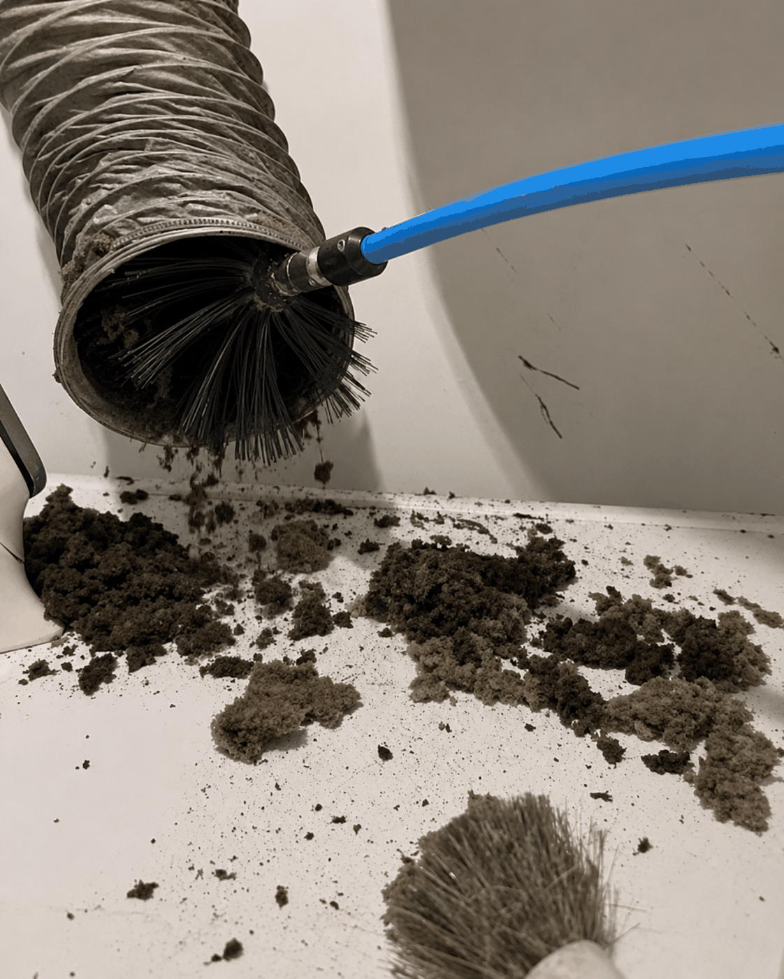 WTW-installatie met ventilatiekanalen